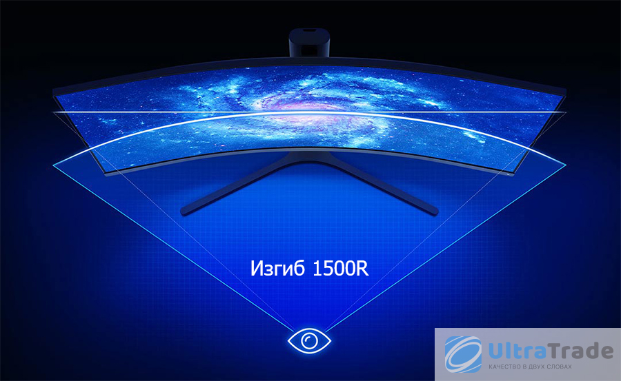 Супер изогнутый монитор Xiaomi Mi Surface Display: подойдет для игр и работы