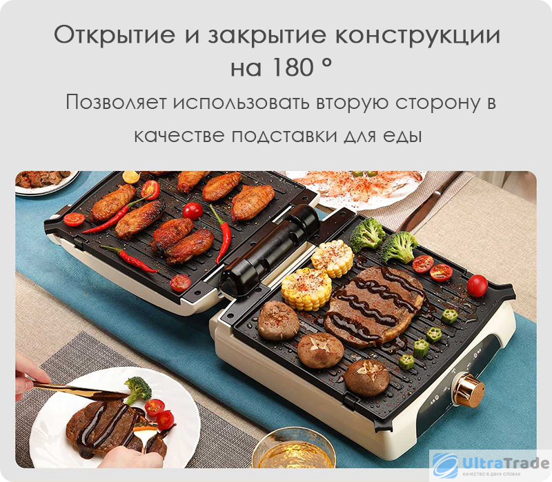 Электрогриль Xiaomi Silencare Multi-function Steak Electromechanical ...