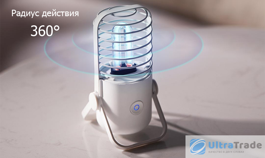 Бактерицидная дезинфекционная лампа Xiaomi Xiaoda UVC Disinfection Lamp ...