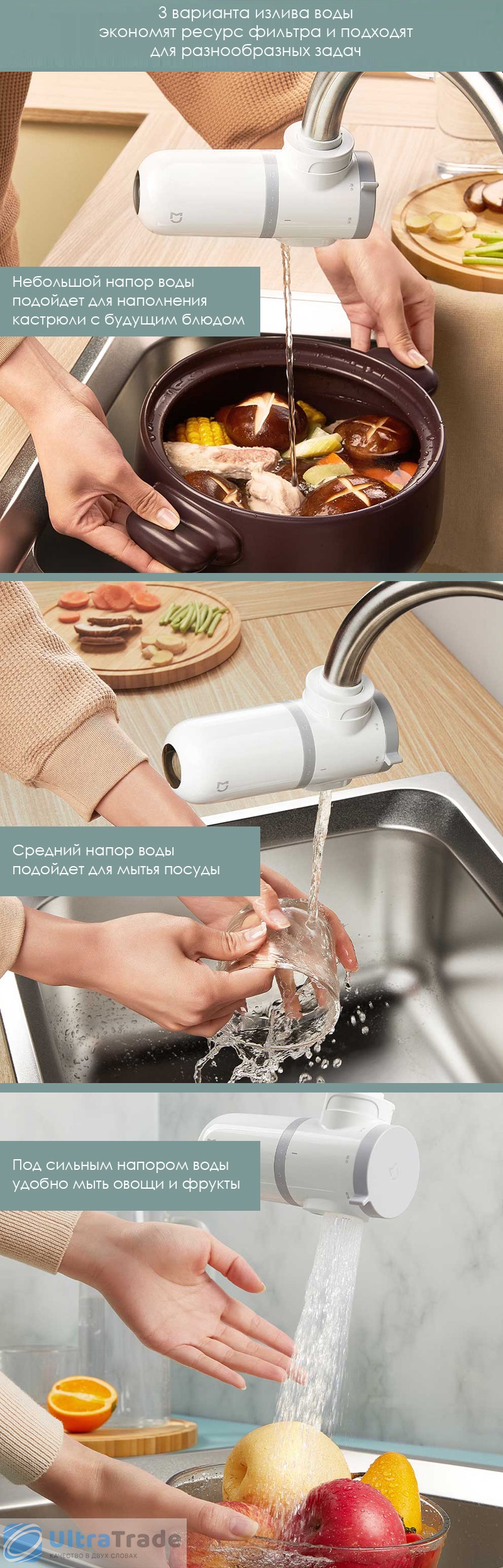Очиститель воды Xiaomi Mijia Faucet Water Purifier (MUL11) - компактная новинка для кухни