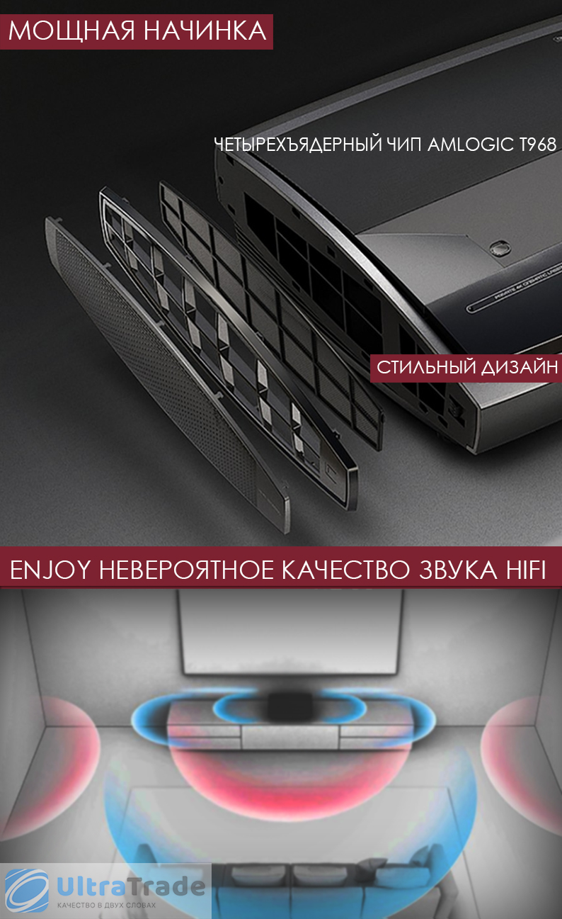 Лазерный проектор JmGo Laser 4K U1 (Русское меню)