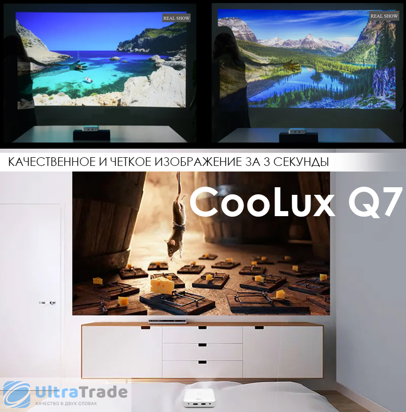 Проектор Coolux Q7 White