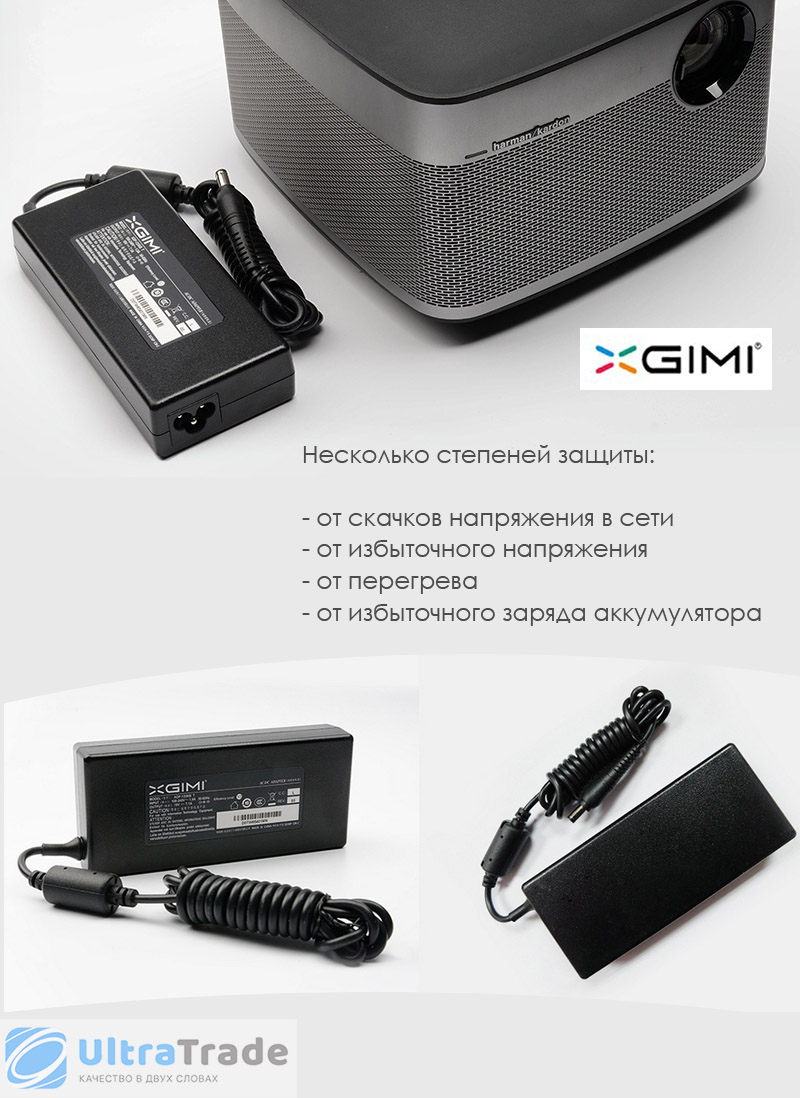 Оригинальное зарядное устройство для Xgimi H1 power adapter 220v
