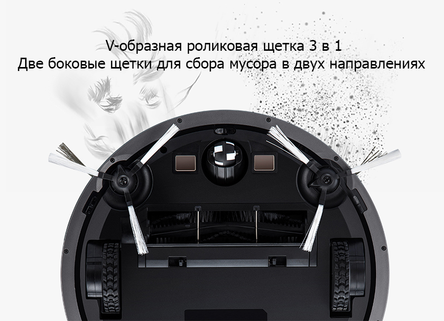 Робот-пылесос PUPPYOO Robot Vacuum Cleaner R6 Home - умный помощник для уборки