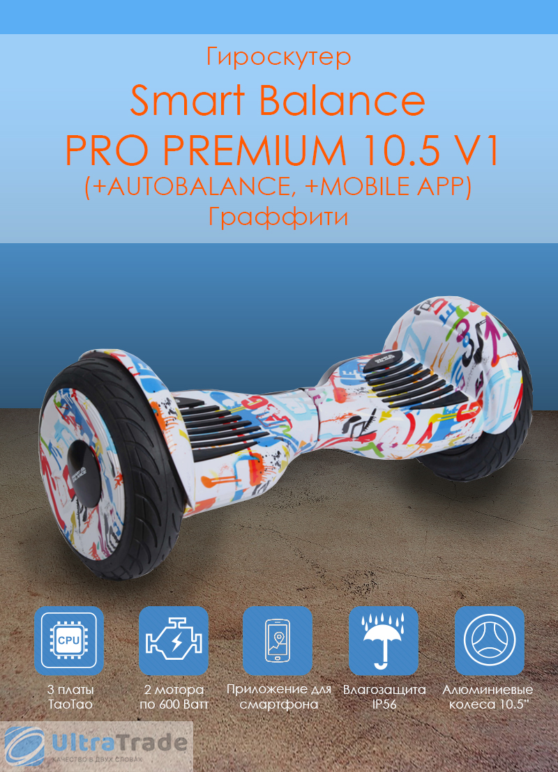 Smart Balance PRO PREMIUM 10.5 V1 (+AUTOBALANCE, +MOBILE APP) Граффити