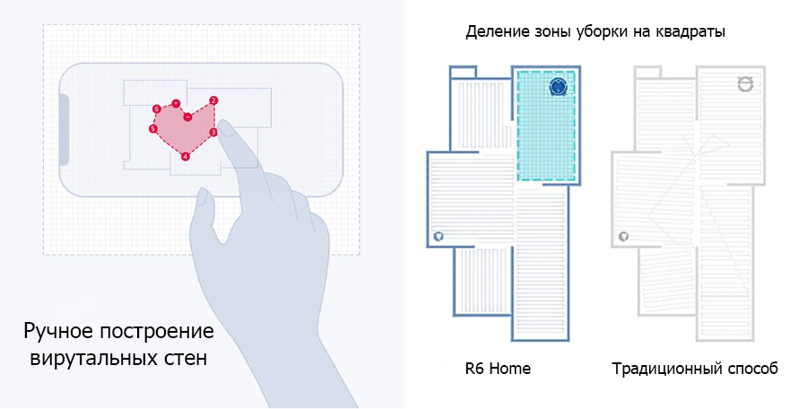 Робот-пылесос PUPPYOO Robot Vacuum Cleaner R6 Home - умный помощник для уборки