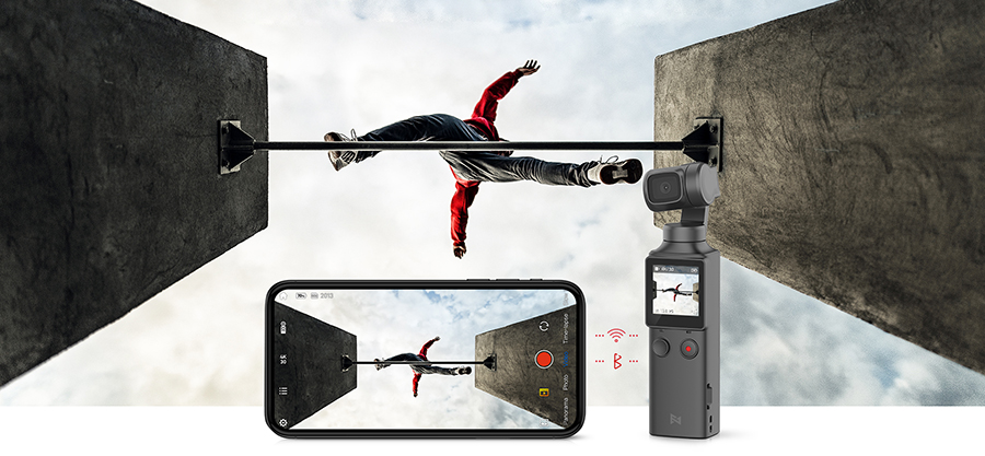 Обзор экшн-камер с 3-осевым стабилизатором: Dji Osmo Pocket 4K vs Xiaomi FIMI Palm