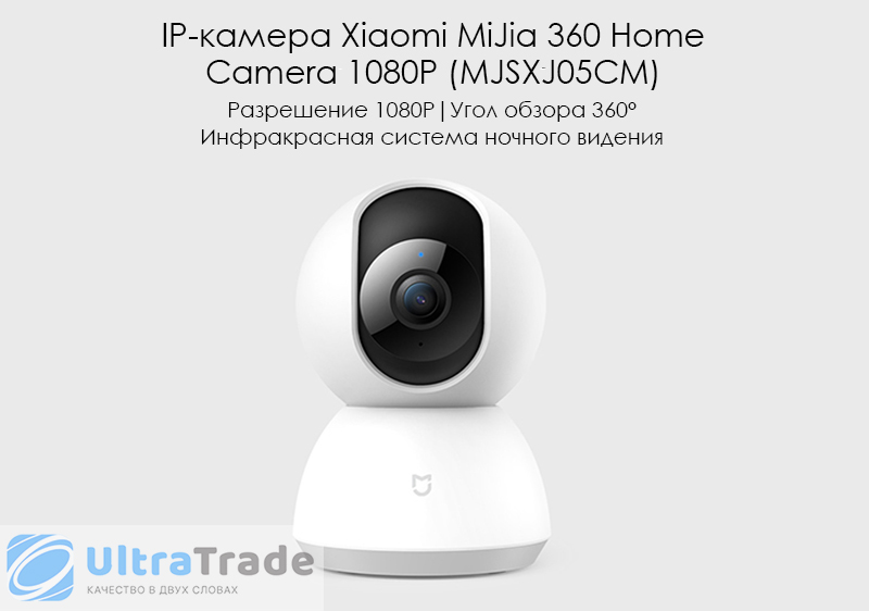 IP-камера Xiaomi MiJia 360 Home Camera 1080P (MJSXJ05CM)