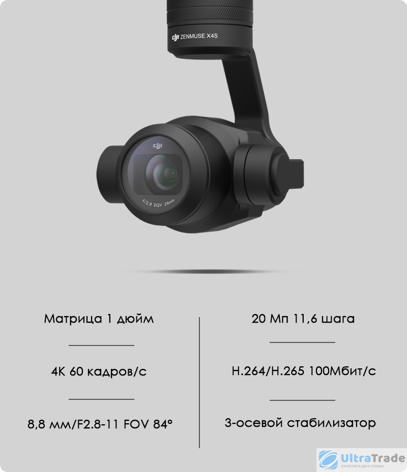 Квадрокоптер DJI Inspire 2 + Zenmuse X5S купить по цене 390 000 руб. в интернет-магазине UltraTrade