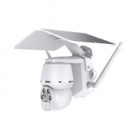 IP-камера на солнечной батарее YouSmart Intelligent Solar Energy Alert PTZ Camera Wi-Fi Q7 White
