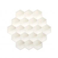 Силиконовая форма для льда Jordan Judy Ice Mold Honeycomb Beige 19 ячеек (CD033)