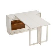 Обеденный выдвижной стол Xiaomi Linsy Current Folding Dining Table 1.4 - 1.65 m White (VG1R-A)