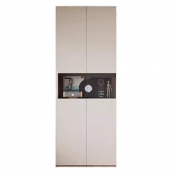 Шкаф Xiaomi Linsy A Double-Door Storage Bookcase Warm Coffee Wood Grain/Gray (TV6G-A)