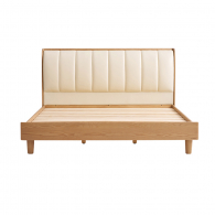 Двуспальная кровать Xiaomi Linsy Nordic Solid Wood Double Bed 1.8 m Wood Color (YE4A-A) (без матраса)