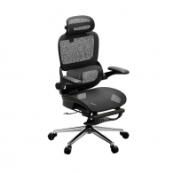 Офисное кресло с подставкой для ног Xiaomi Linsy Ergonomic Office Chair With Lumbar Support Black (BY136-B)
