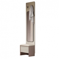 Банкетка с вешалкой и ящиком Xiaomi Linsy Hallway Closet With A Folding Shoe Cabinet In Italian Style (TV1G-A)