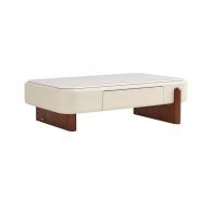 Журнальный столик Xiaomi Linsy Low Сoffee Table Walnut/White 100 cm (YF1L-B)