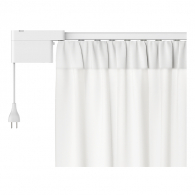 Умный электропривод для штор с карнизом и пультом Xiaomi Mijia Hidden Smart Curtain Stand-Alone Machine 300 см (MJZNCL06LM)