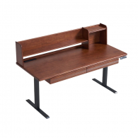 Стол с электрическим подъемным механизмом Xiaomi Linsy Current Solid Wood Electric Standing Desk Upper Shelf 1800x750 mm Walnut (BG100-B)