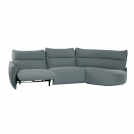 Угловой диван-реклайнер на 3 места Xiaomi Olovson Corner Functional Recliner Sofa 3395 mm Gray Green