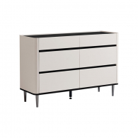 Комод Xiaomi Linsy Chest Of Drawers With Six Drawers For Storing Things 1.14 m Brown-Grey (NV1E-D)