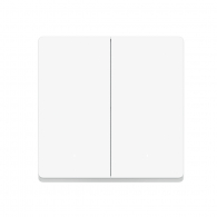 Умный выключатель двухклавишный Xiaomi Smart Switch White (XMS01BXS)
