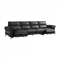 Диван-реклайнер на 4 места Xiaomi Linsy Electric Recliner Sofa With Installation Close To The Wall 3500 mm Black (G282-B)