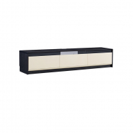 Тумба под телевизор Xiaomi Linsy TV Cabinet 200 см Milky White/Black (RI8M-C)