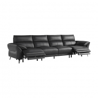 Диван-реклайнер на 4 места Xiaomi Linsy Electric Recliner Sofa With Installation Close To The Wall 3400 mm Black (G282-C)