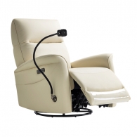 Кресло-реклайнер Xiaomi 8H Headrest Adjustable Wireless Charging Function Sofa Cream White (B12)