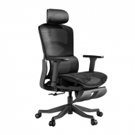 Офисное кресло с подставкой для ног Xiaomi HBADA Ergonomic Computer Chair P2 Pro Black (E216BVD)