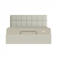 Умная двуспальная кровать Xiaomi 8H Dun Dun Large-Capacity Side-Opening Electric Storage Smart Bed 1.8 m Pearl White (умное основание DT11 и ортопедический матрас TZ Ultra)