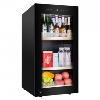 Мини-холодильник с постоянной температурой и воздушным охлаждением Vinocave Mini Fridge With Constant Temperature And Air Cooling Black (JC-75B)