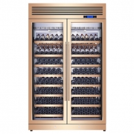 Винный шкаф с постоянной температурой и воздушным охлаждением Vinocave Wine Cabinet With Constant Temperature 200 bottles Rose Gold (CWC-800A)