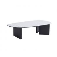 Журнальный столик Xiaomi Linsy Current Coffee Table 132 cm Black /White (RY2L-A)