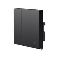 Умный выключатель трехклавишный Xiaomi Smart Switch Space Gray (XMS01CXS)