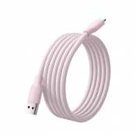 Кабель Xiaomi Magnetic Fast Charging Data Cable USB-A to USB-C 6A 1m Pink