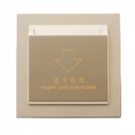 Умный карточный выключатель Xiaomi Mijia Bluetooth Mesh Plug-in Power Pickup Gold (A1-QD)