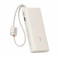 Внешний аккумулятор Baseus Power Bank With Digital Display Dual Type-C Version 20000 mAh 100W Beige (E0028N)