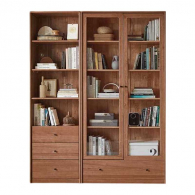Комплект шкафов Xiaomi Linsy Set Of Combined Showcase Cabinet 1600 mm Walnut (PK2X-B + PK2X-B)