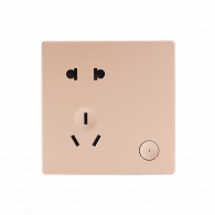 Умная розетка Xiaomi Ptxzn PTX Smart Wall Socket Five-hole Quicksand Gold