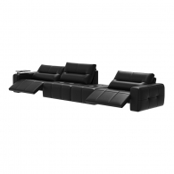 Умный диван-реклайнер на 3 места Xiaomi 8H Link Smart Three-Seater Recliner Sofa Dual Motor 3810  mm Midnight Black (B16)