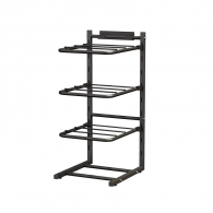 Стеллаж настенный Xiaomi Nagu Multi-Layer Wall-mounted Storage Rack Black (4 полки)