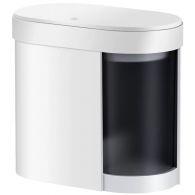 Контейнер для мусора с двумя отсеками Xiaomi Six Percent Wet And Dry Separation Trash Can White 15 л (BF-GB103)