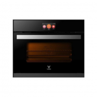 Умный встраиваемый электрический духовой шкаф Xiaomi Viomi Hot Home Embedded Steam-Bake Oven Black (VSO5601)