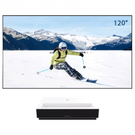 Лазерный проектор Xiaomi Fengmi Laser TV  4K Cinema2  + жесткий экран Fengmi Fresnel F1 120"