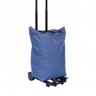 Складная тележка с сумкой Xiaomi Qia Dao Lightweight Folding Hand Shopping Cart (E002)