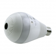 Ip-камера видеонаблюдения в форме лампочки Xiaomi NVSIP 360P CCTV 3D VR Рыбий глаз