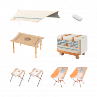 Кемпинговый набор из 8 предметов Xiaomi Sky&Cloud Magic Box Camping Set