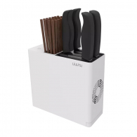 Подставка для ножей и столовых приборов с УФ-стерилизацией Xiaomi Liulinu Sterilization Disinfectant Knife Holder White (LSZCA02W)